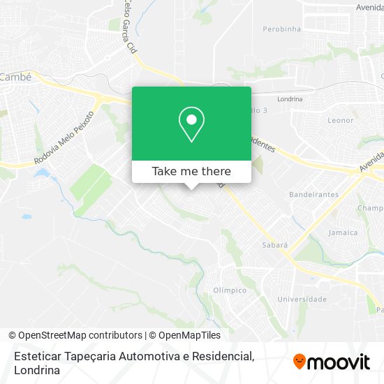 Esteticar Tapeçaria Automotiva e Residencial map
