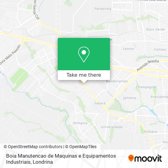 Boia Manutencao de Maquinas e Equipamentos Industriais map