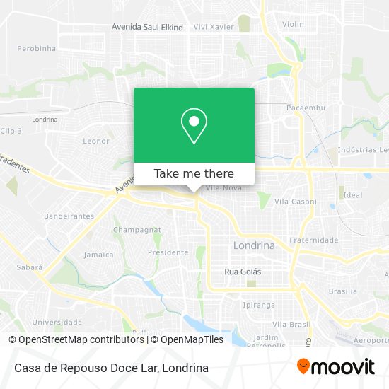 Casa de Repouso Doce Lar map