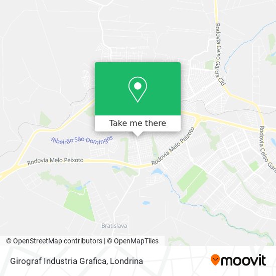 Girograf Industria Grafica map