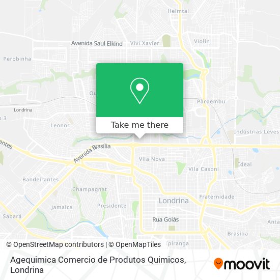 Agequimica Comercio de Produtos Quimicos map