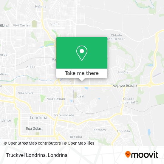 Truckvel Londrina map