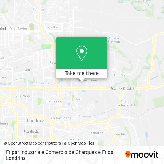 Fripar Industria e Comercio de Charques e Frios map