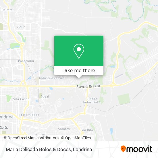 Maria Delicada Bolos & Doces map