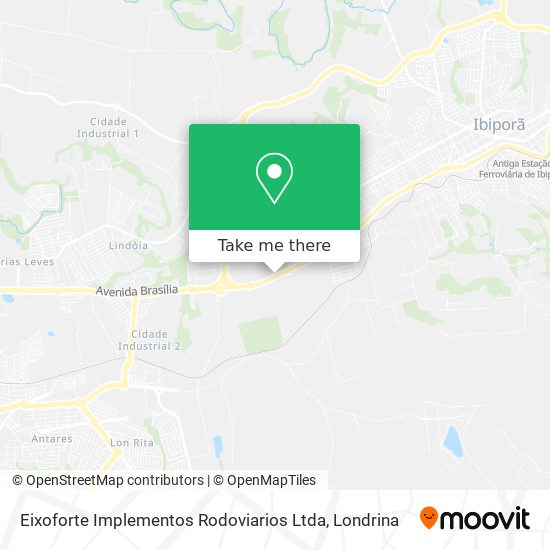 Eixoforte Implementos Rodoviarios Ltda map