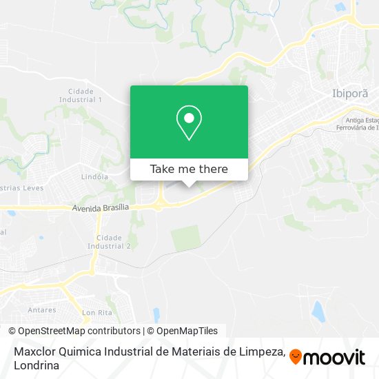 Maxclor Quimica Industrial de Materiais de Limpeza map