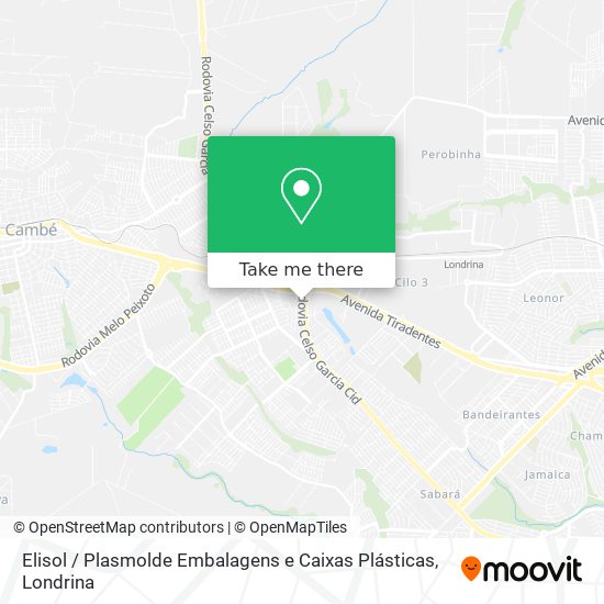 Elisol / Plasmolde Embalagens e Caixas Plásticas map
