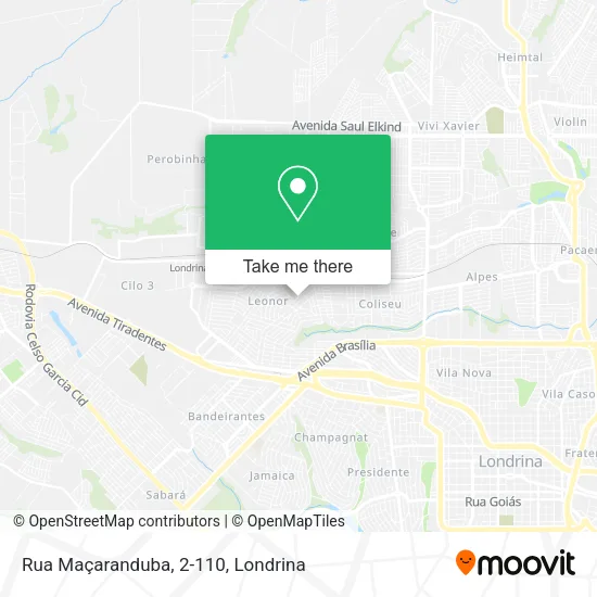 Rua Maçaranduba, 2-110 map