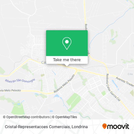 Cristal-Representacoes Comerciais map