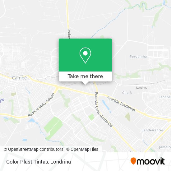 Color Plast Tintas map