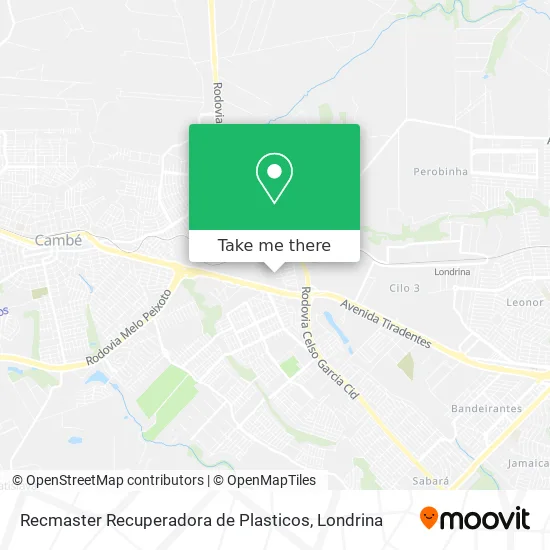 Recmaster Recuperadora de Plasticos map
