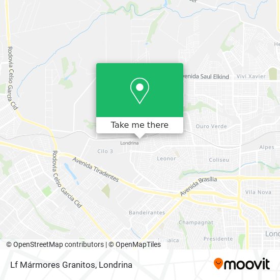 Lf Mármores Granitos map