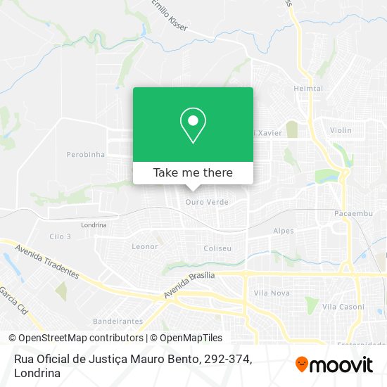 Rua Oficial de Justiça Mauro Bento, 292-374 map