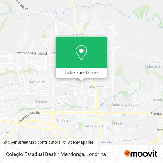Colégio Estadual Beahir Mendonça map