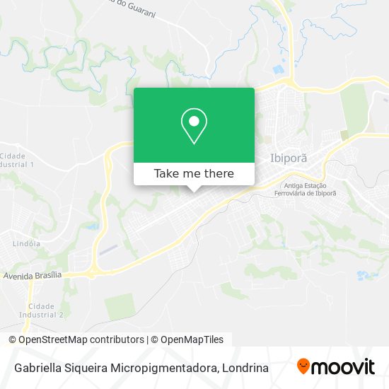 Gabriella Siqueira Micropigmentadora map