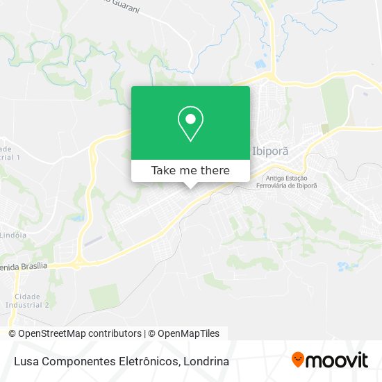 Lusa Componentes Eletrônicos map