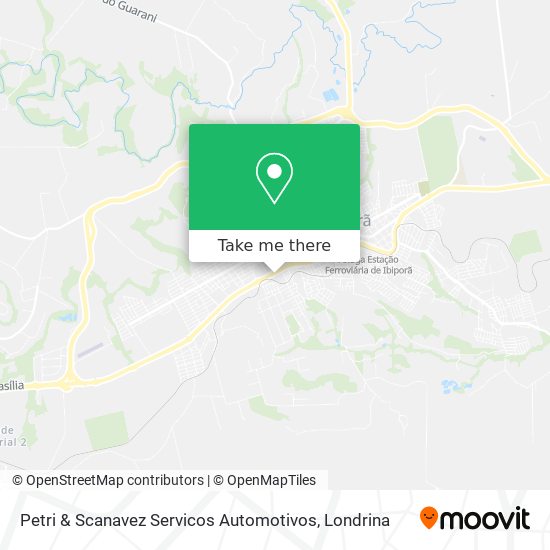 Petri & Scanavez Servicos Automotivos map