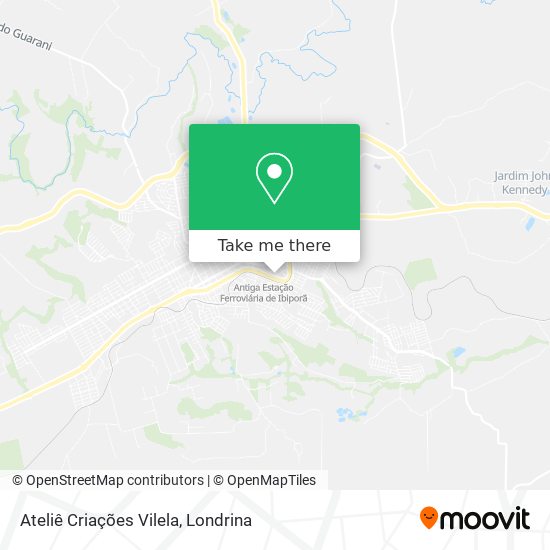 Ateliê Criações Vilela map