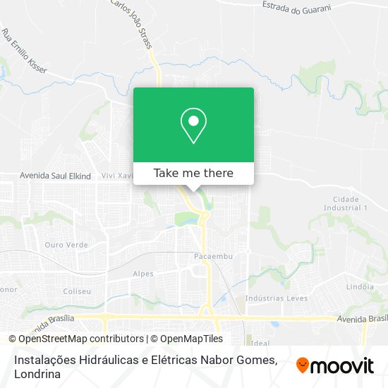Instalações Hidráulicas e Elétricas Nabor Gomes map