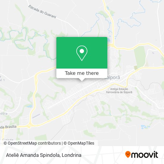 Ateliê Amanda Spindola map