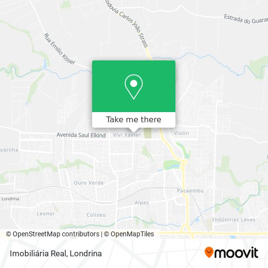 Imobiliária Real map