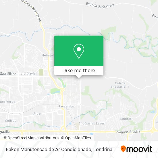 Eakon Manutencao de Ar Condicionado map