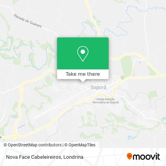 Nova Face Cabeleireiros map