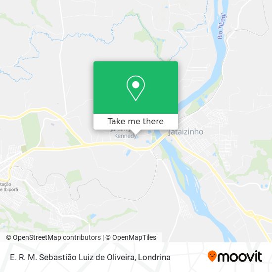 E. R. M. Sebastião Luiz de Oliveira map