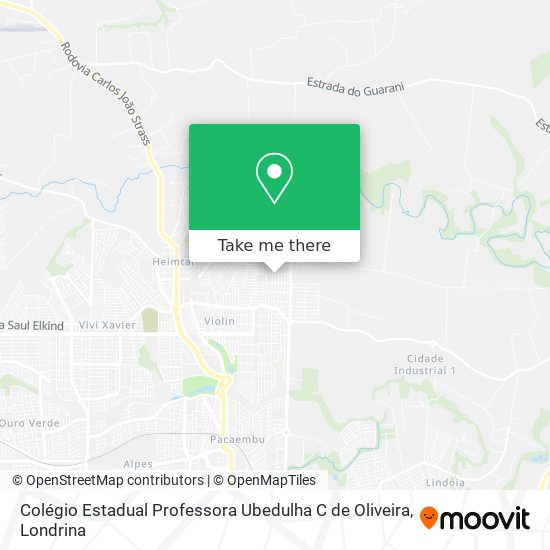 Colégio Estadual Professora Ubedulha C de Oliveira map