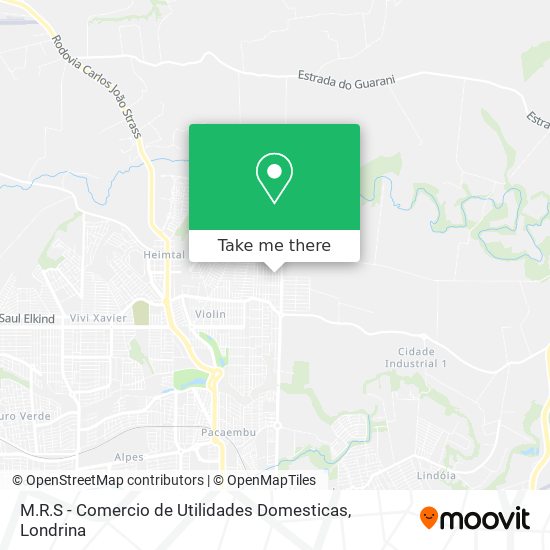 M.R.S - Comercio de Utilidades Domesticas map
