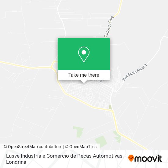 Lusve Industria e Comercio de Pecas Automotivas map