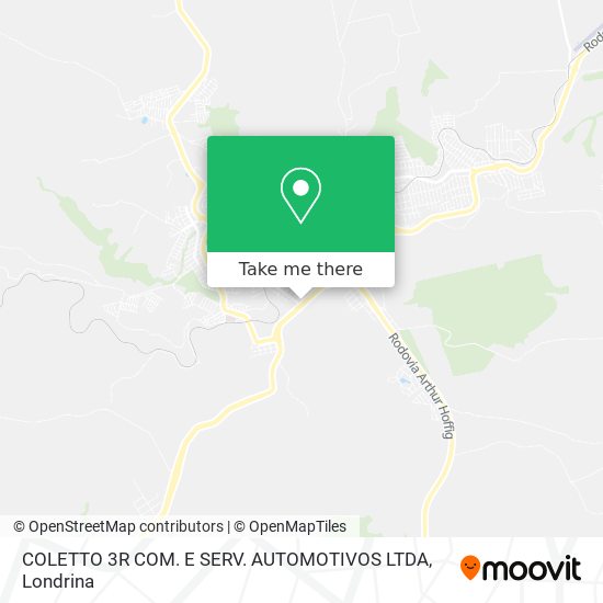 COLETTO 3R COM. E SERV. AUTOMOTIVOS LTDA map