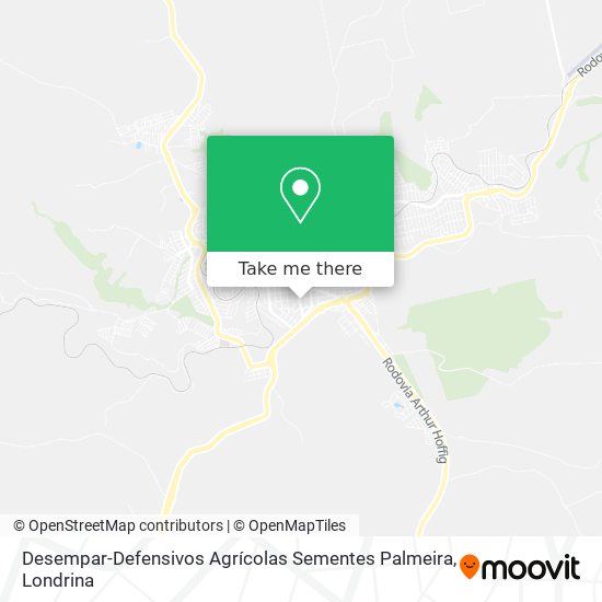 Mapa Desempar-Defensivos Agrícolas Sementes Palmeira