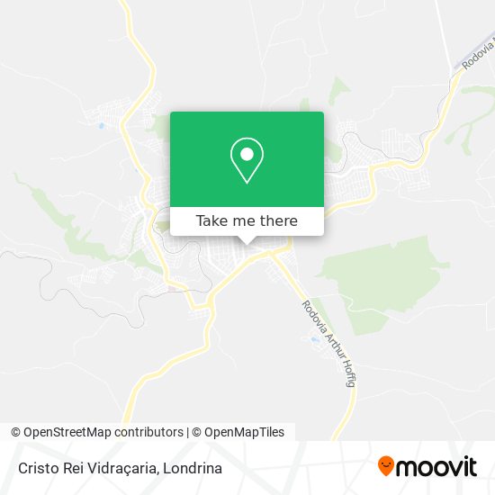 Cristo Rei Vidraçaria map