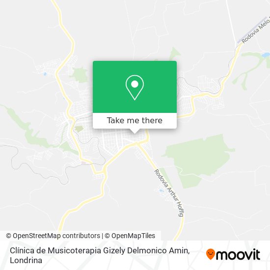 Clínica de Musicoterapia Gizely Delmonico Amin map