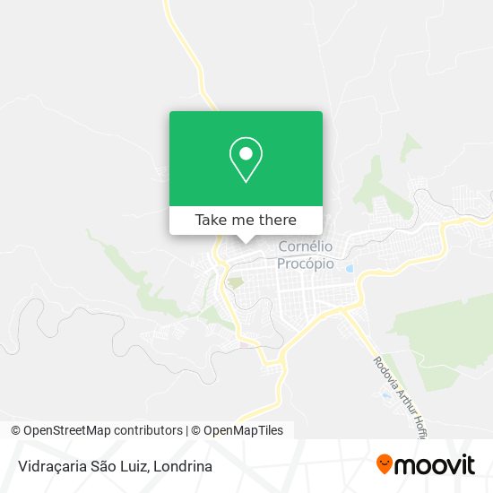 Vidraçaria São Luiz map
