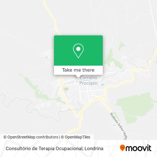 Consultório de Terapia Ocupacional map
