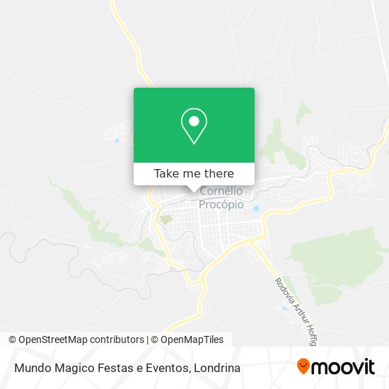 Mundo Magico Festas e Eventos map