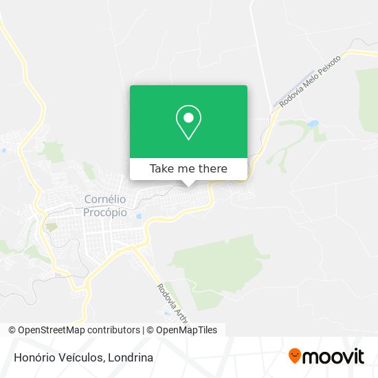 Honório Veículos map