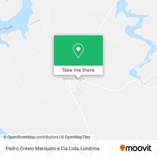 Pedro Crésio Mariquito e Cia Ltda map