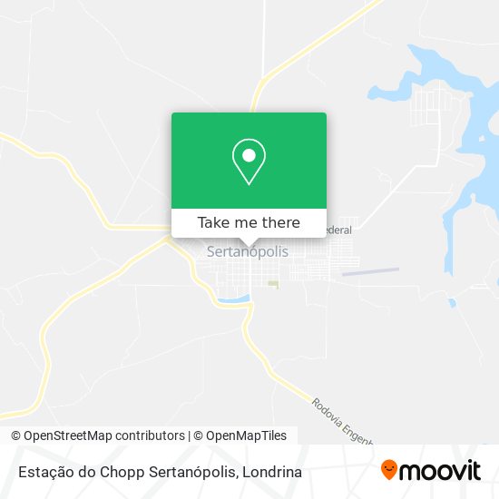 Estação do Chopp Sertanópolis map