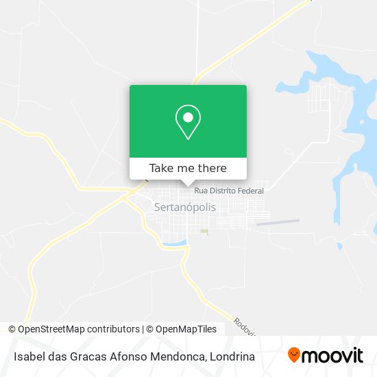 Isabel das Gracas Afonso Mendonca map