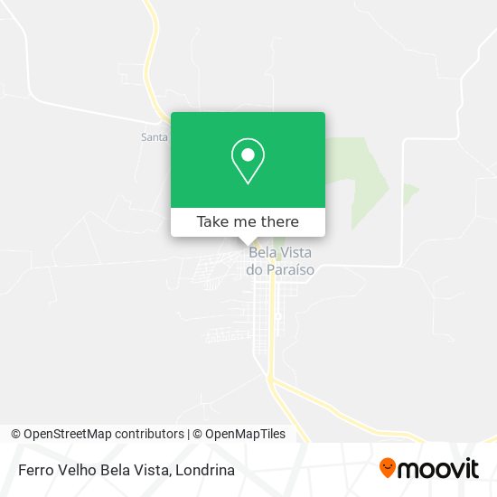 Ferro Velho Bela Vista map