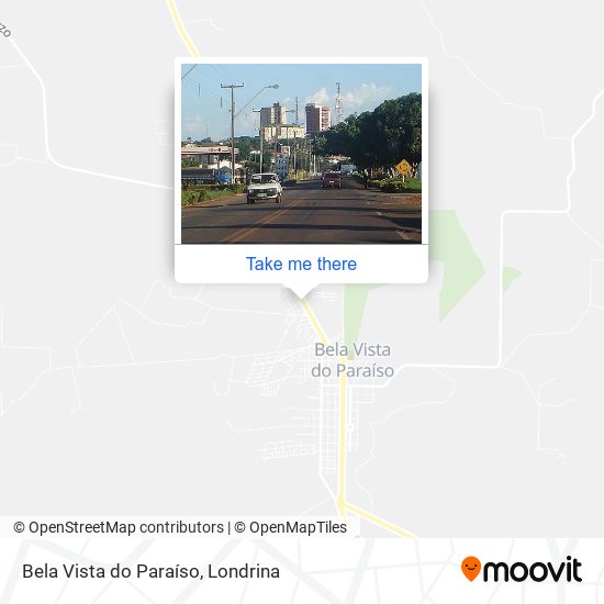 Bela Vista do Paraíso map