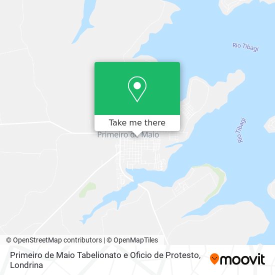 Primeiro de Maio Tabelionato e Oficio de Protesto map