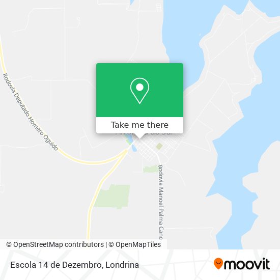 Escola 14 de Dezembro map