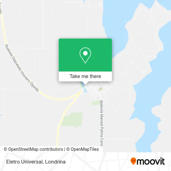 Eletro Universal map