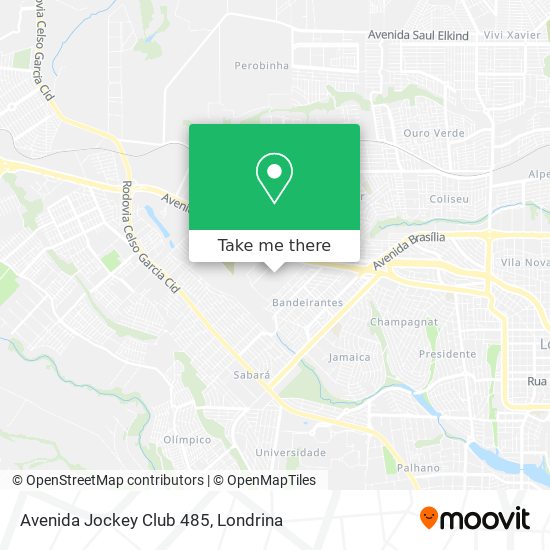 Avenida Jockey Club 485 map