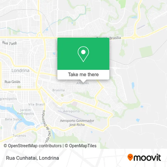 Rua Cunhatai map