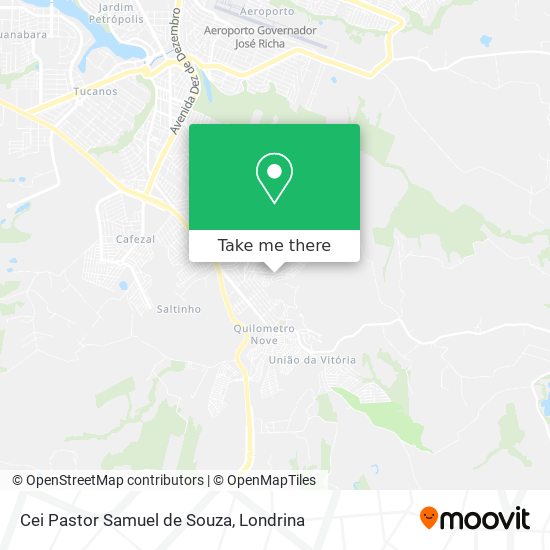 Cei Pastor Samuel de Souza map